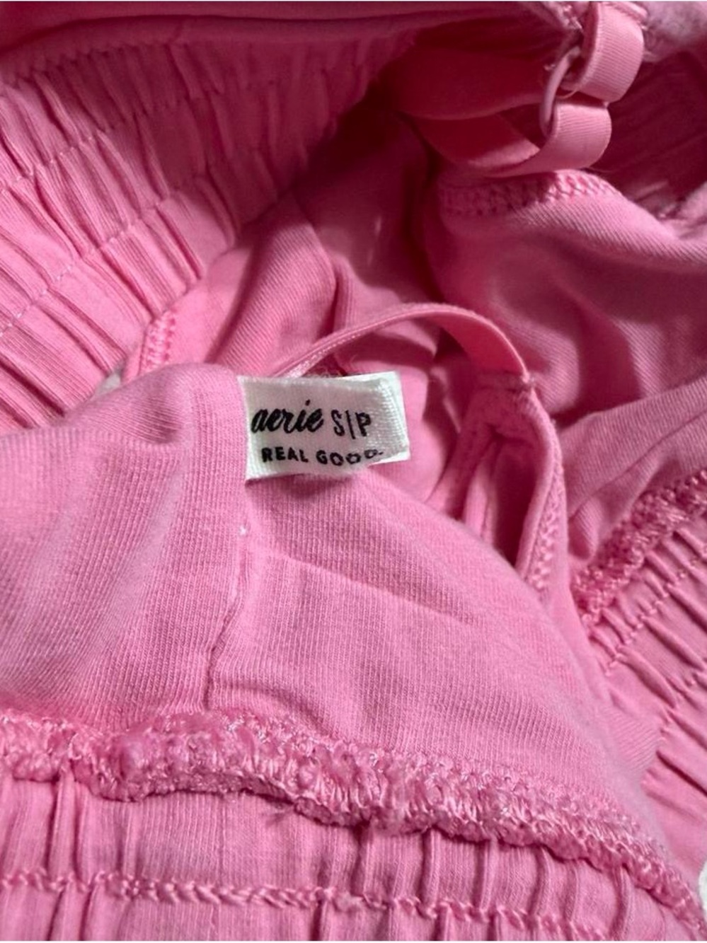 Aerie Pink Bralette Small - Picture 4 of 5